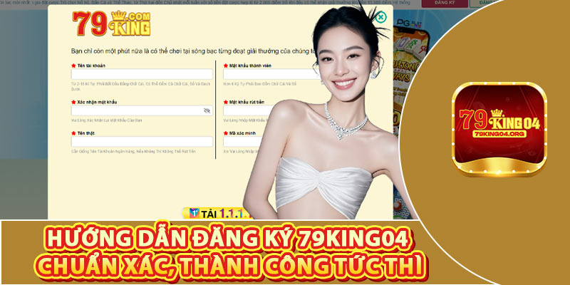 Hướng Dẫn Đăng Ký 79king04 Chuẩn Xác, Thành Công Tức Thì