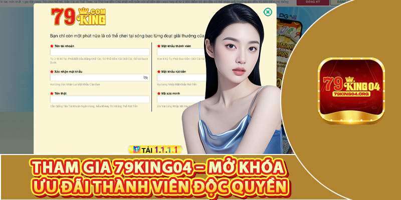 Tham Gia 79king04 – Mở Khóa Ưu Đãi Thành Viên Độc Quyền
